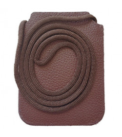 Pochette CEF en cuir