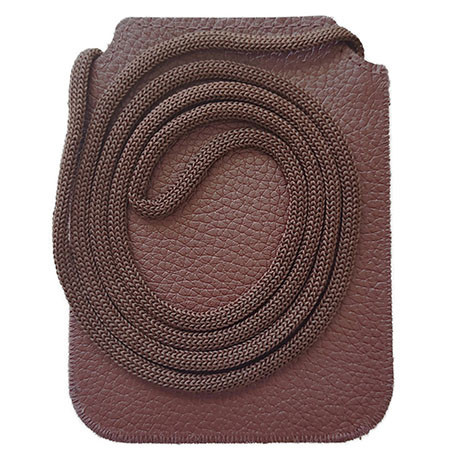 Pochette CEF en cuir