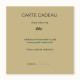 Carte cadeau