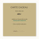 Carte cadeau